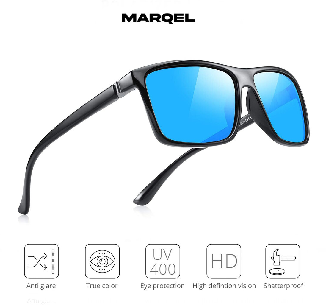 Vyriški akiniai nuo saulės Marqel M012PB Polarized цена и информация | Akiniai nuo saulės vyrams | pigu.lt