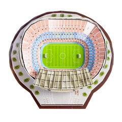 3D dėlionė Camp Nou futbolo stadionas, Barcelona FC, 79 d. kaina ir informacija | Konstruktoriai ir kaladėlės | pigu.lt