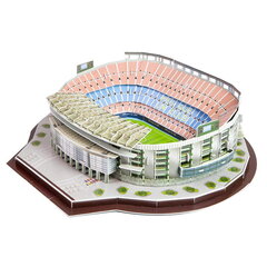 Футбольный стадион Камп Ноу, ФК Барселона, Пазл 3D, 79 элементов цена и информация | Конструкторы и кубики | pigu.lt