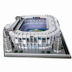 Футбольный стадион Сантьяго Бернабеу, ФК Реал Мадрид, Пазл 3D, 139 элементов цена и информация | Конструкторы и кубики | pigu.lt
