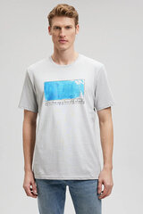 Marškinėliai vyrams Mavi 061192870075, pilki kaina ir informacija | Vyriški marškinėliai | pigu.lt