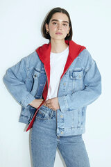 Джинсовая куртка женская Mavi 111017784455-S, синяя цена и информация | Женские пиджаки | pigu.lt