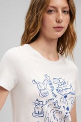 Marškinėliai moterims Mavi 161220670057, balti цена и информация | Футболка женская | pigu.lt