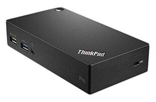 Lenovo ThinkPad USB 3.0 Pro Dock (40A70045DE) kaina ir informacija | Stacionarūs kompiuteriai | pigu.lt