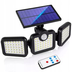 Уличный светодиодный светильник Fluxar с солнечной батареей и датчиком движения S605 цена и информация | Уличные светильники | pigu.lt