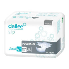 Sauskelnės suaugusiems Dailee Slip Premium Maxi Plus M, 30 vnt. kaina ir informacija | Sauskelnės, įklotai, paklotai suaugusiems | pigu.lt