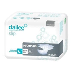 Sauskelnės suaugusiems Dailee Slip Premium Maxi Plus M, 30 vnt. цена и информация | Подгузники, прокладки, одноразовые пеленки для взрослых | pigu.lt