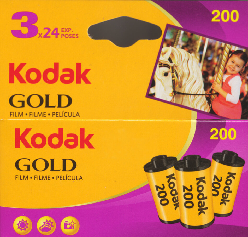Kodak Gold 200 135/24 kaina ir informacija | Priedai fotoaparatams | pigu.lt