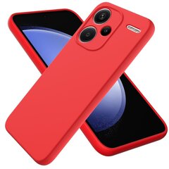 Твердый силиконовый чехол (TPU) „Shell“ - красный (Redmi Note 13 Pro+ 5G) цена и информация | Чехлы для телефонов | pigu.lt