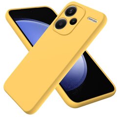 Твердый силиконовый чехол (TPU) „Shell“ - жёлтый (Redmi Note 13 Pro+ 5G) цена и информация | Чехлы для телефонов | pigu.lt