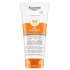 Eucerin Sensitive Protect Солнцезащитный гель-крем SPF50+ Dry Touch Sun 200 мл цена и информация | Кремы от загара | pigu.lt