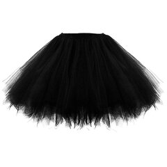 Tiulio sijonas, juodas kaina ir informacija | Karnavaliniai kostiumai | pigu.lt