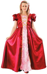 Kostiumas Karalienė, raudonas kaina ir informacija | Karnavaliniai kostiumai | pigu.lt