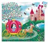 Dėlionė Princesė karietoje Djeco, 54 d kaina ir informacija | Dėlionės (puzzle) | pigu.lt