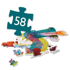 Dėlionė Drakonas Djeco, 58 d kaina ir informacija | Dėlionės (puzzle) | pigu.lt