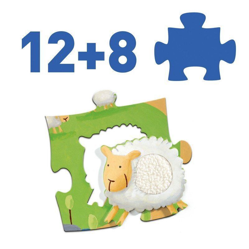 Dėlionė Djeco Ferma, 20 d. kaina ir informacija | Dėlionės (puzzle) | pigu.lt