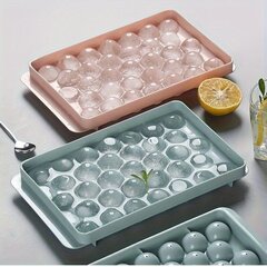 'Круглый лоток для кубиков льда с крышкой ' цена и информация | Кухонная утварь | pigu.lt