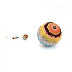 Pripučiamas kamuolys Djeco Grafiniai motyvai, 30 cm kaina ir informacija | Vandens, smėlio ir paplūdimio žaislai | pigu.lt