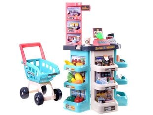 Žaislinis prekybos centras su parduotuvės vežimėliu Supermarket kaina ir informacija | Žaislai mergaitėms | pigu.lt