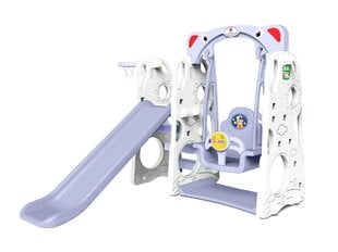 Slide Swing Krepšinio kamuolys 3in1 Blue kaina ir informacija | Sūpynės | pigu.lt