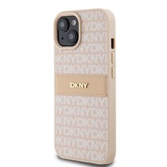 DKNY Hardcase Leather Mono Stripe & Metal Logo kaina ir informacija | Telefono dėklai | pigu.lt