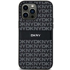 DKNY DKHCS24LPRTHSLK S24 Ultra S928  czarny|black hardcase Leather Mono Stripe & Metal Logo цена и информация | Чехлы для телефонов | pigu.lt