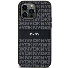 DKNY DKHCS24SPRTHSLK S24 S921  czarny|black hardcase Leather Mono Stripe & Metal Logo цена и информация | Чехлы для телефонов | pigu.lt