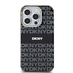 DKNY DKHMN61HRHSEK iPhone 11 | Xr 6.1" czarny|black hardcase IML Mono & Stripe MagSafe цена и информация | Чехлы для телефонов | pigu.lt