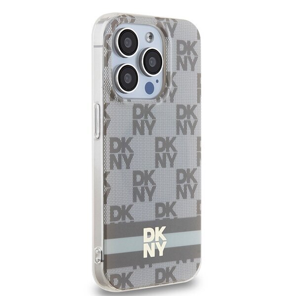 DKNY Hardcase IML Checkered Mono Pattern & Printed Stripes Mag цена и информация | Telefono dėklai | pigu.lt