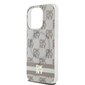 DKNY Hardcase IML Checkered Mono Pattern & Printed Stripes Mag цена и информация | Telefono dėklai | pigu.lt