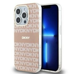 DKNY DKHMP13LHRHSEP iPhone 13 Pro | 13 6.1" różowy|pink hardcase IML Mono & Stripe MagSafe цена и информация | Чехлы для телефонов | pigu.lt