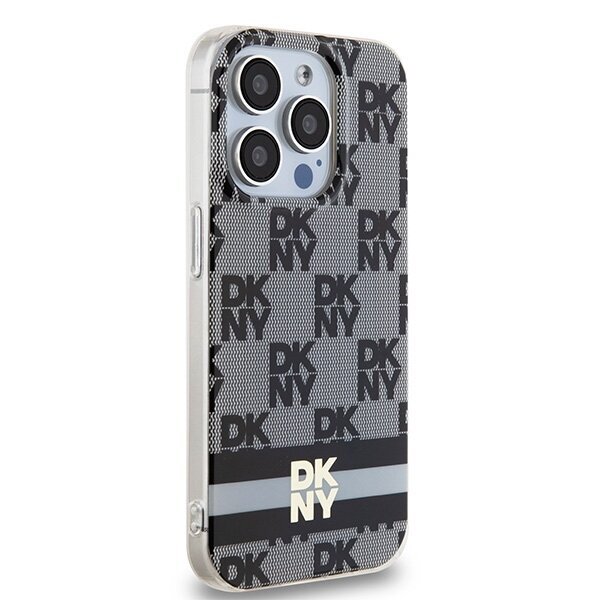 DKNY Hardcase IML Checkered Mono Pattern & Printed Stripes Mag kaina ir informacija | Telefono dėklai | pigu.lt