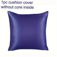 '1 шт. мягкий и шелковистый атласный чехол для подушки' цена и информация | Декоративные подушки и наволочки | pigu.lt