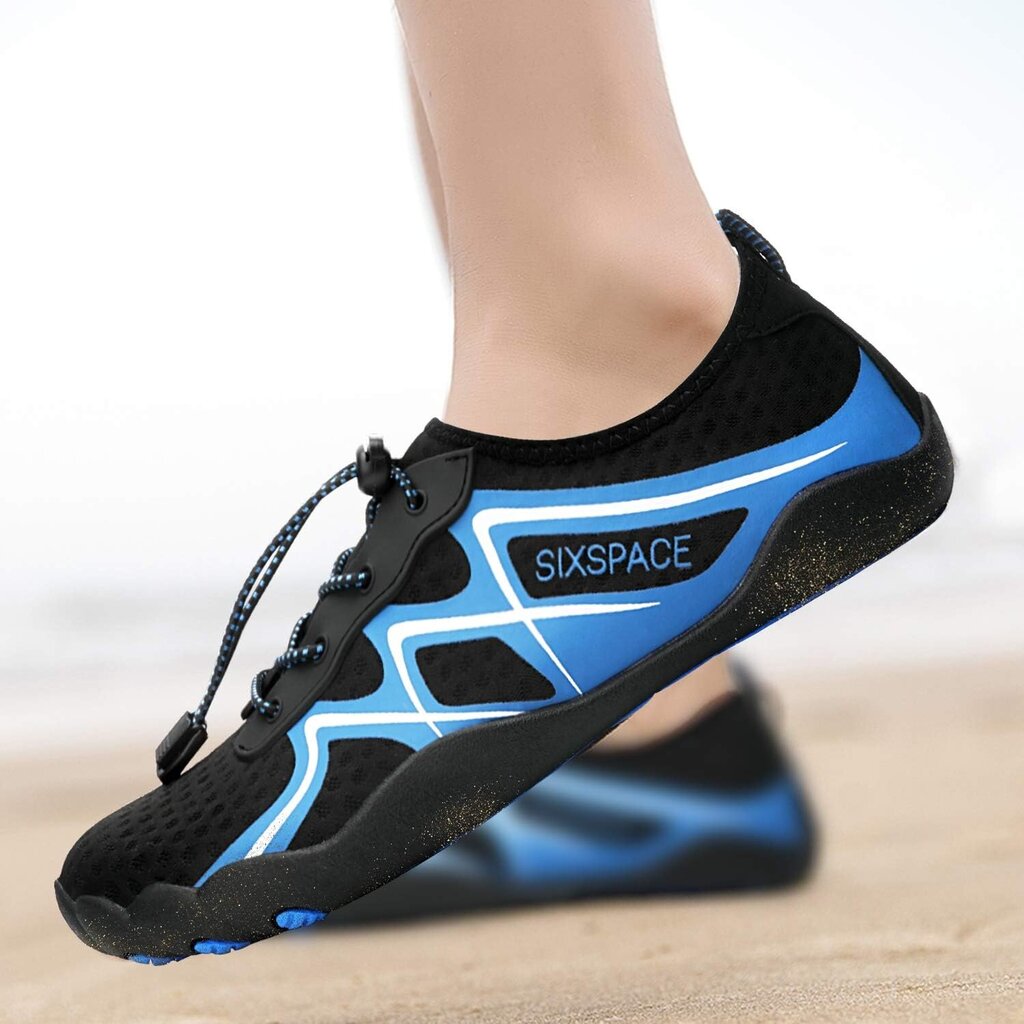 Vandens batai Sixspace 803, juodi/mėlyni kaina ir informacija | Vandens batai | pigu.lt