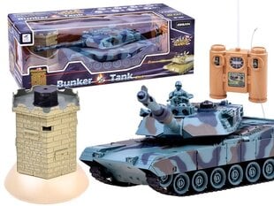 Nuotoliniu būdu valdomas tankas su bokšteliu kaina ir informacija | Žaislai berniukams | pigu.lt