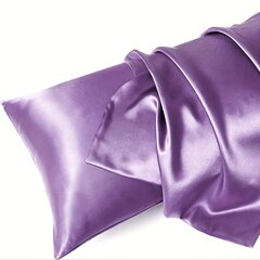 '1 vnt. balta kūno pagalvė su satininiu pagalvės užvalkalu' kaina ir informacija | Patalynės komplektai | pigu.lt