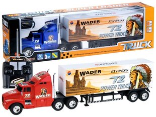 Radijo bangomis valdomas RC sunkvežimis su priekaba kaina ir informacija | Žaislai berniukams | pigu.lt