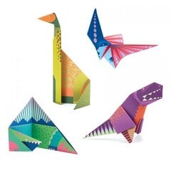 Origami rinkinys Djeco Dinozaurai цена и информация | Развивающие игрушки | pigu.lt