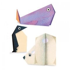 Origami rinkinys Djeco Poliariniai gyvūnai цена и информация | Развивающие игрушки | pigu.lt