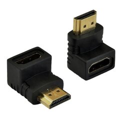 Адаптер Akyga HDMI M / HDMI F AK-AD-01 цена и информация | Аксессуары для телевизоров и Smart TV | pigu.lt