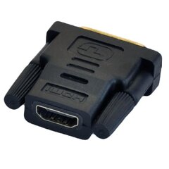 Akyga adapter AK-AD-03 HDMI (f) | DVI 24+5 pin (m) цена и информация | Аксессуары для телевизоров и Smart TV | pigu.lt