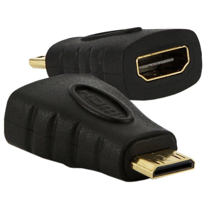 AKYGA ADAPTER HDMI F / MINI HDMI M AK-AD-04 цена и информация | Adapteriai, USB šakotuvai | pigu.lt