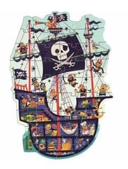 Dėlionė Djeco Piratų laivas, 36 d. цена и информация | Пазлы | pigu.lt