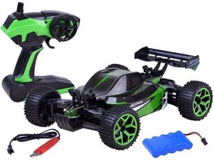 Nuotoliniu būdu valdomas RC Buggy Racer automobilis, žalias kaina ir informacija | Žaislai berniukams | pigu.lt