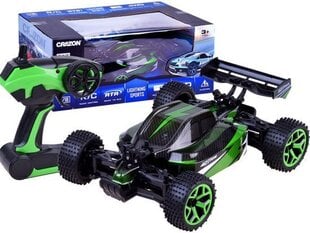 Nuotoliniu būdu valdomas RC Buggy Racer automobilis, žalias kaina ir informacija | Žaislai berniukams | pigu.lt