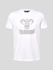 Marškinėliai vyrams Hummel Hmllcons Graphic, balti kaina ir informacija | Vyriški marškinėliai | pigu.lt