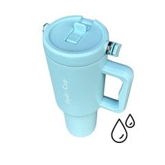 HydroCup termo puodelis su šiaudeliais XL, 1200 ml kaina ir informacija | Termosai, termopuodeliai | pigu.lt