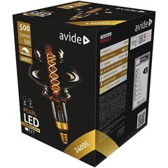 Светодиодная лампа Avide Vintage 8Вт E27 210мм с регулируемой яркостью цена и информация | Электрические лампы | pigu.lt