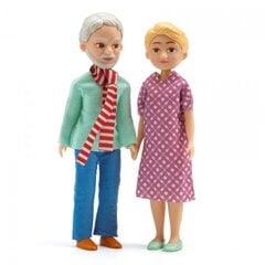 Lėlių figūrėlės Močiutė ir senelis Djeco kaina ir informacija | Žaislai mergaitėms | pigu.lt
