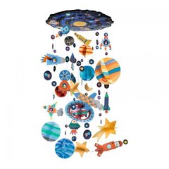 Rankdarbių rinkinys karuselės gamybai Saulės sistema Djeco kaina ir informacija | Lavinamieji žaislai | pigu.lt